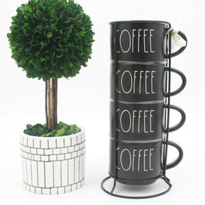 Rae Dunn Coffee Mug Stacker